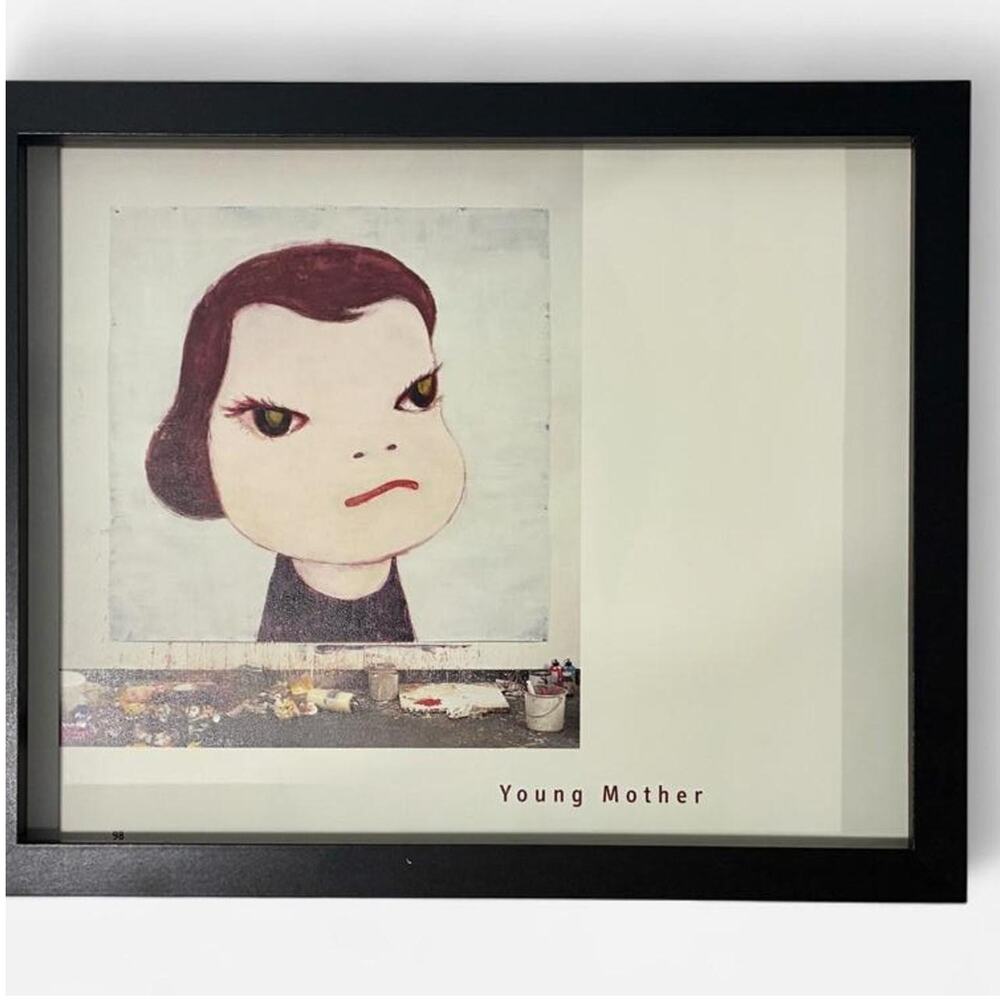 Nara Yoshitomo Nara art prints 8x10 " framed Japanese artist